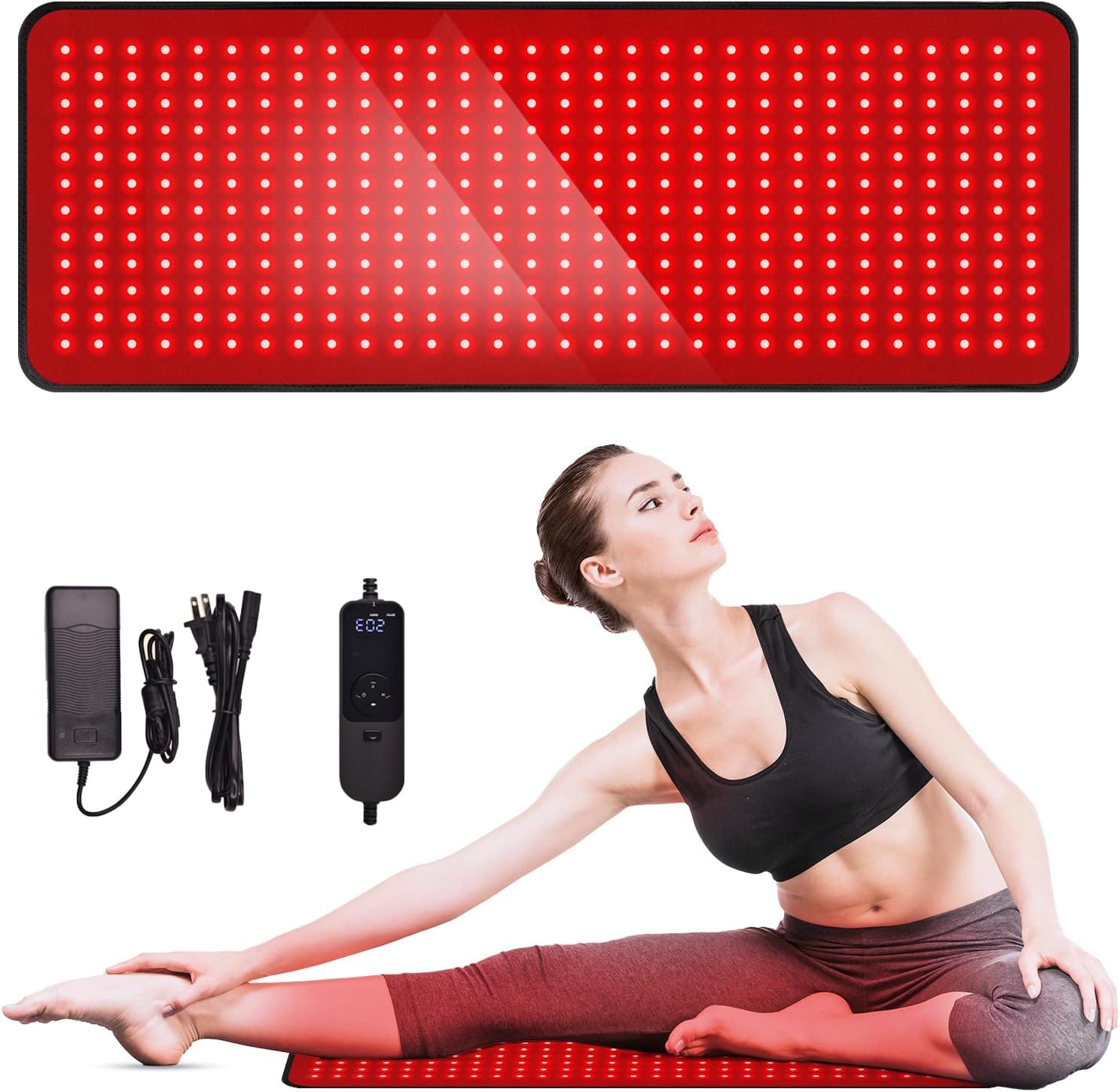 Red light therapy pad